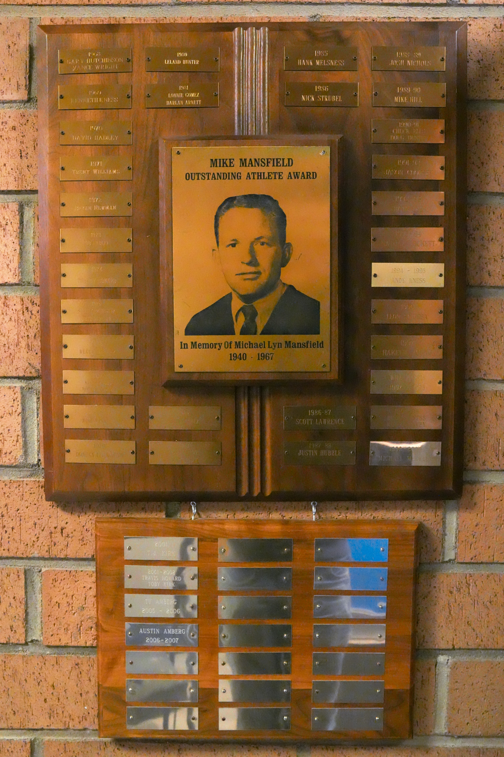 Mike Mansfield plaque