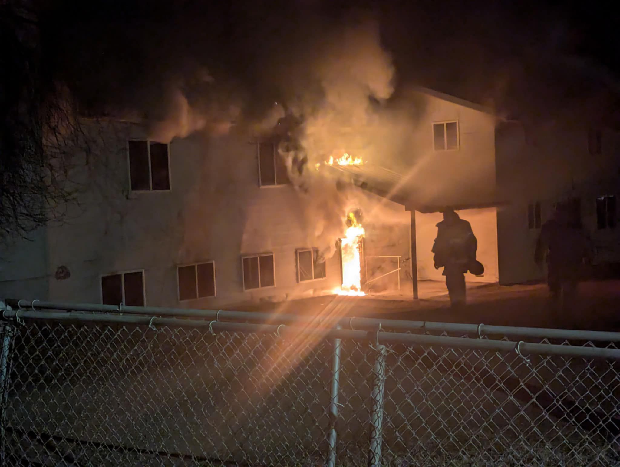 Standing Stone Church fire photo